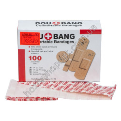 WL-149 Лейкопластырь DOUBANG (100 шт.) ассорти размеров