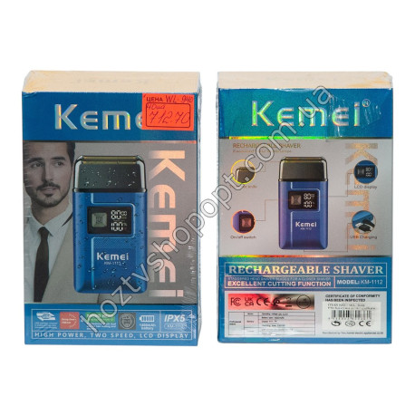 WL-940 Бритва электрическая Kemei KM-1112