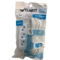 WL-1610 Удлинитель Elwatt на 3 розетки 10м (40/ящ)