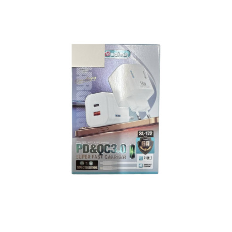 WL-1439 Блок зарядной USB+TYPE-C